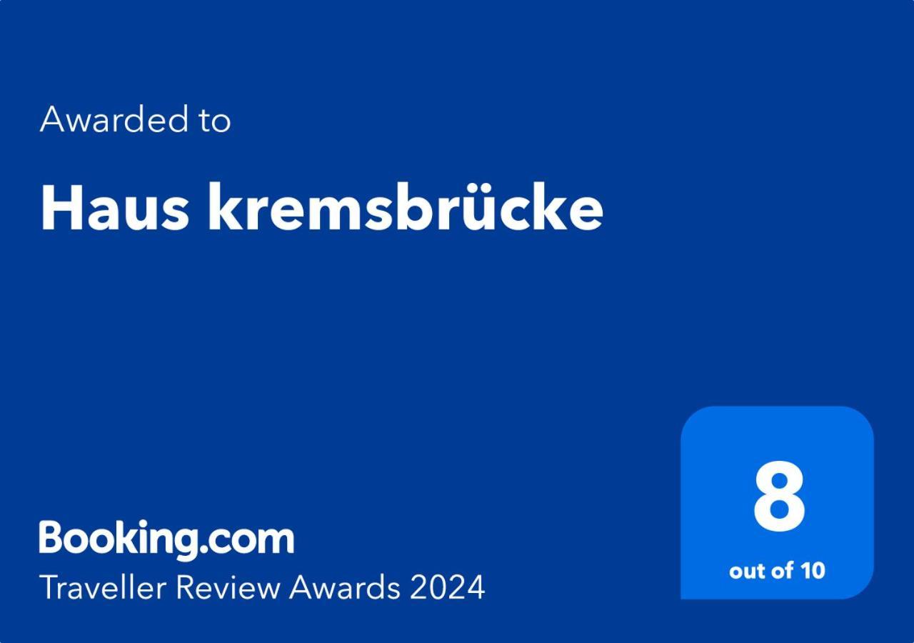 Haus Kremsbruecke Leilighet Kremsbrucke Eksteriør bilde